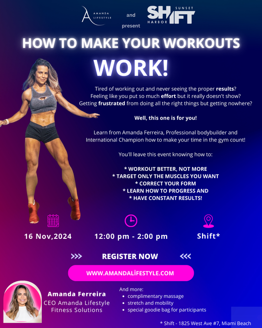 How to Make Your Workouts Work - Seminar